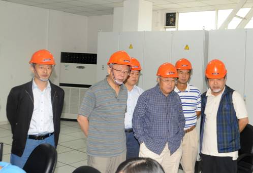 2011年原广西壮族自治区王汉民副主席一行来永利集团动力旅行交流