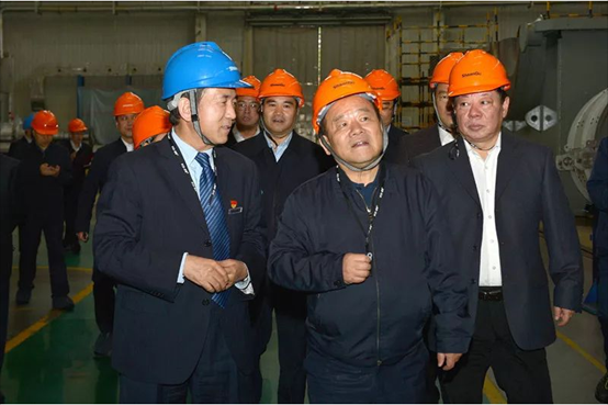 国家发改委党组成员、副主任，，，，，，国家统计局局长宁吉喆深入永利集团调研